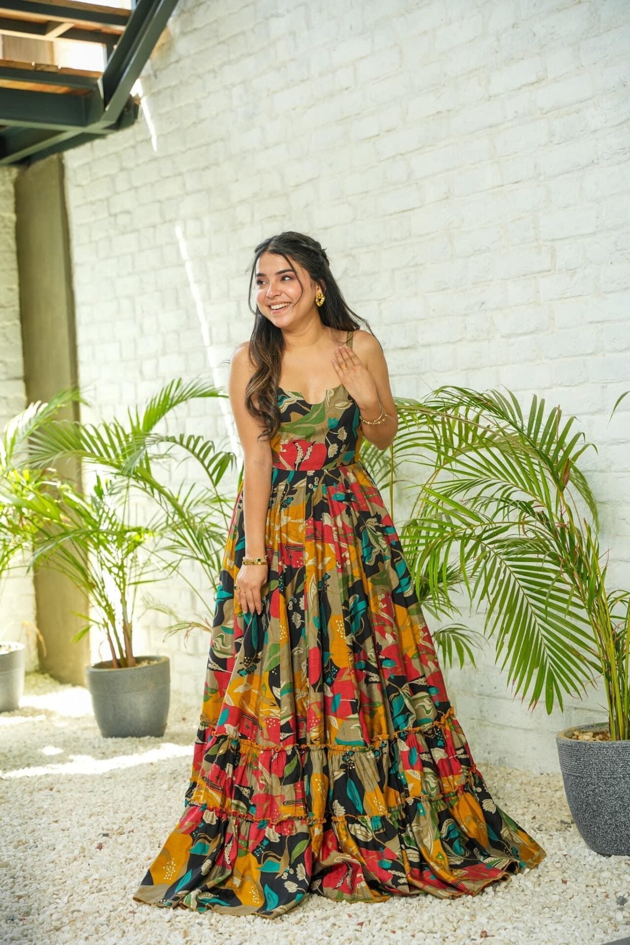 Idaho-o Ethereal soft muslin maxi - view 2