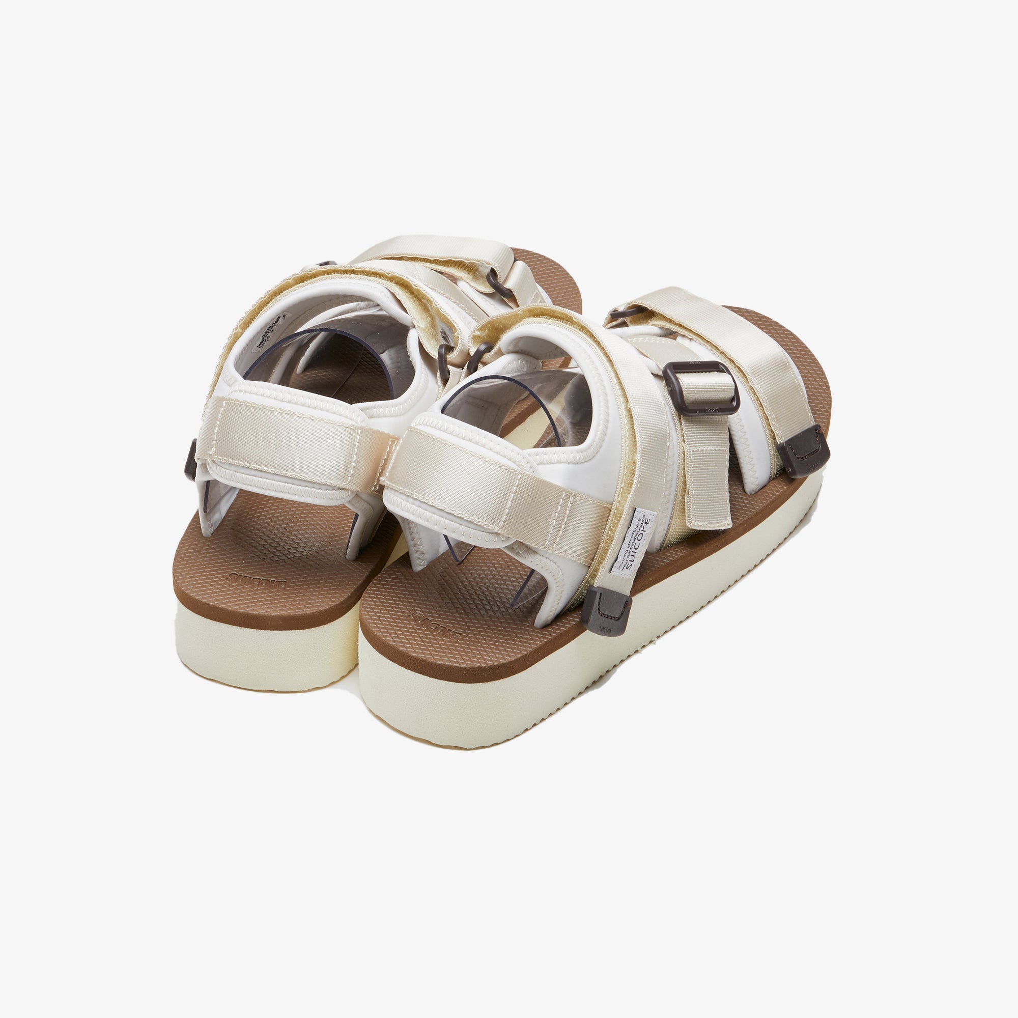 Suicoke | KISSE-PO { IVORY WHITE/BROWN - view 2
