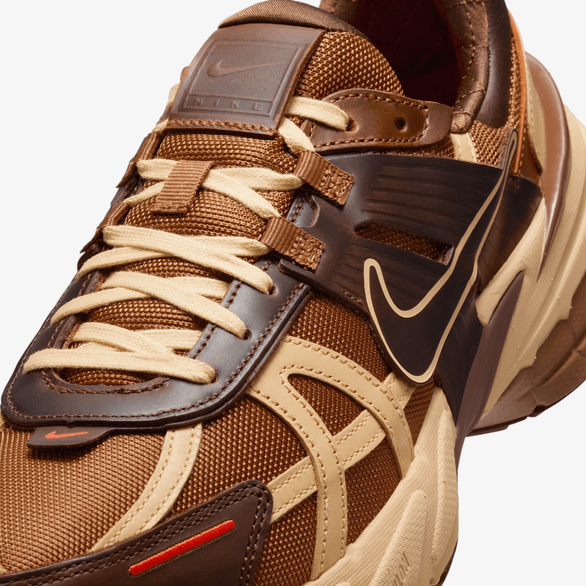 Nike | V2K RUN { LT BRITISH TAN/LT BRITISH TAN-SESAME - view 5
