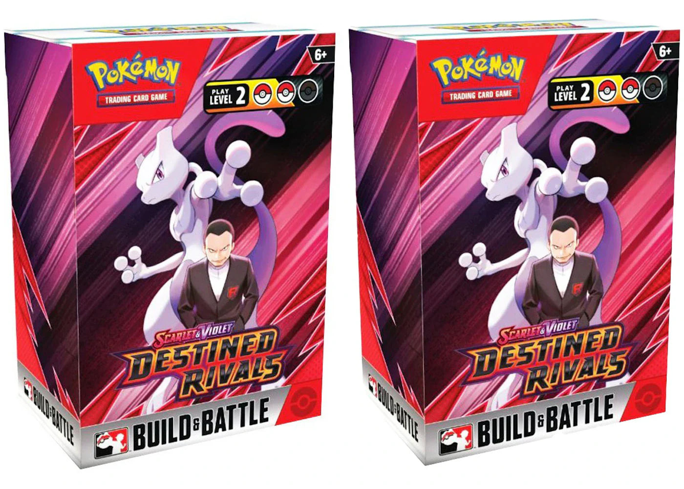 Scarlet violet destined – 2025 Pokémon Scarlet & Violet Destined Rivals Build & Battle Box 2x Lot