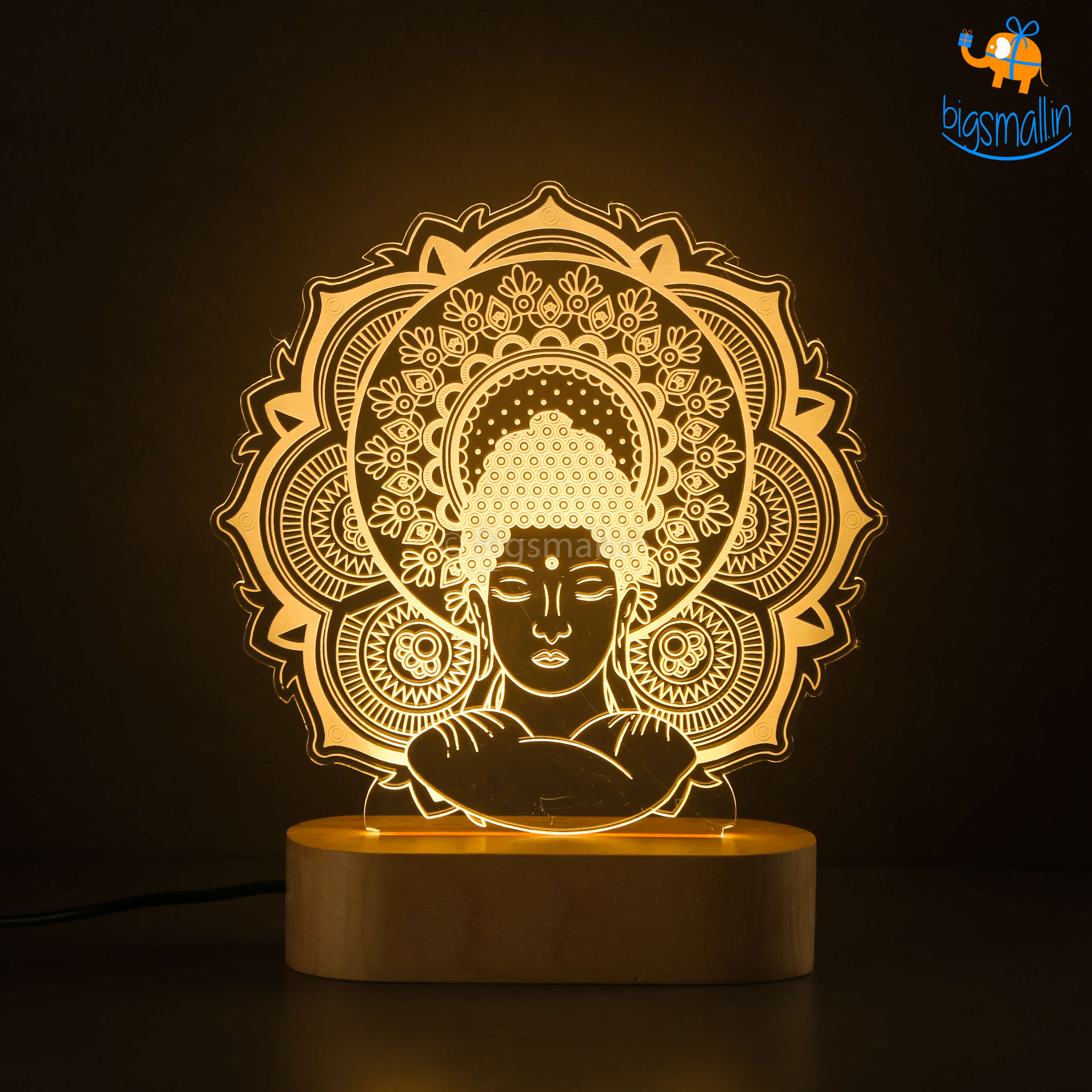 India Vibes Buddha Hologram Lamp