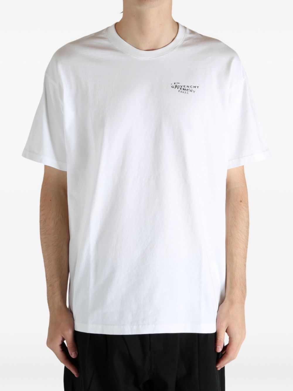 Givenchy Logo cotton t-shirt – 100% Cotton - view 2