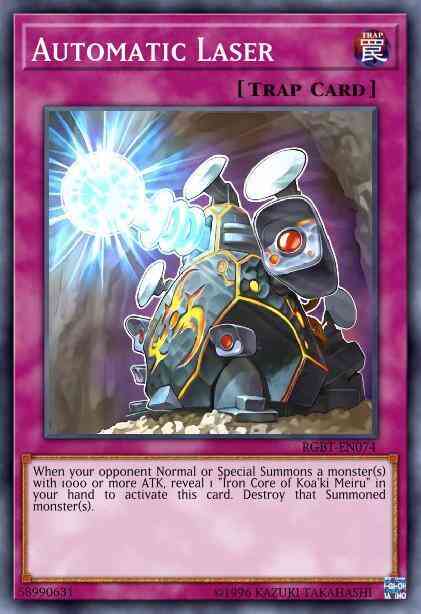 Yu-Gi-Oh! Automatic Laser - RGBT-EN074 - Common - 1st Edition
