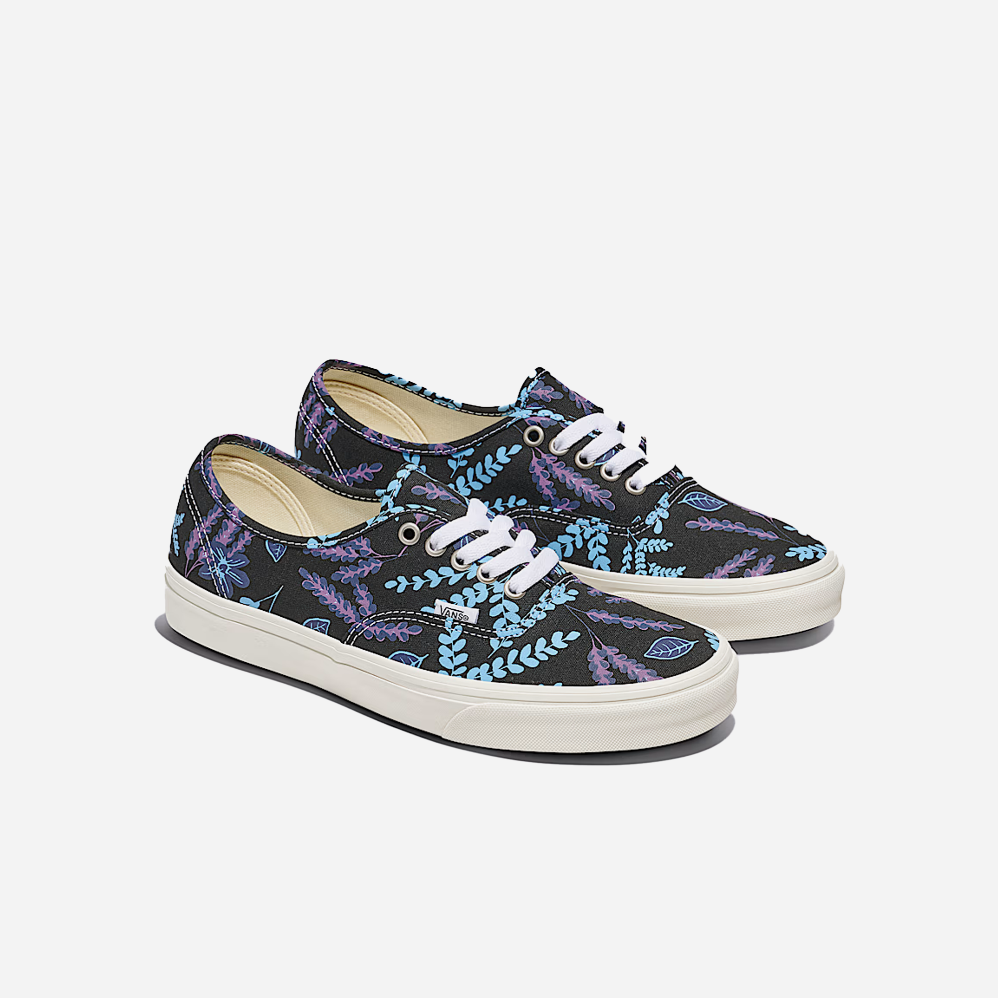 Vans Authentic Shoe Tropical Black / Blue / Purple - view 2