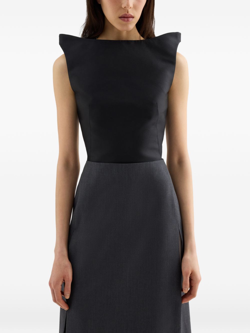 Jil Sander Top – silk 54% Wool 46% - view 3