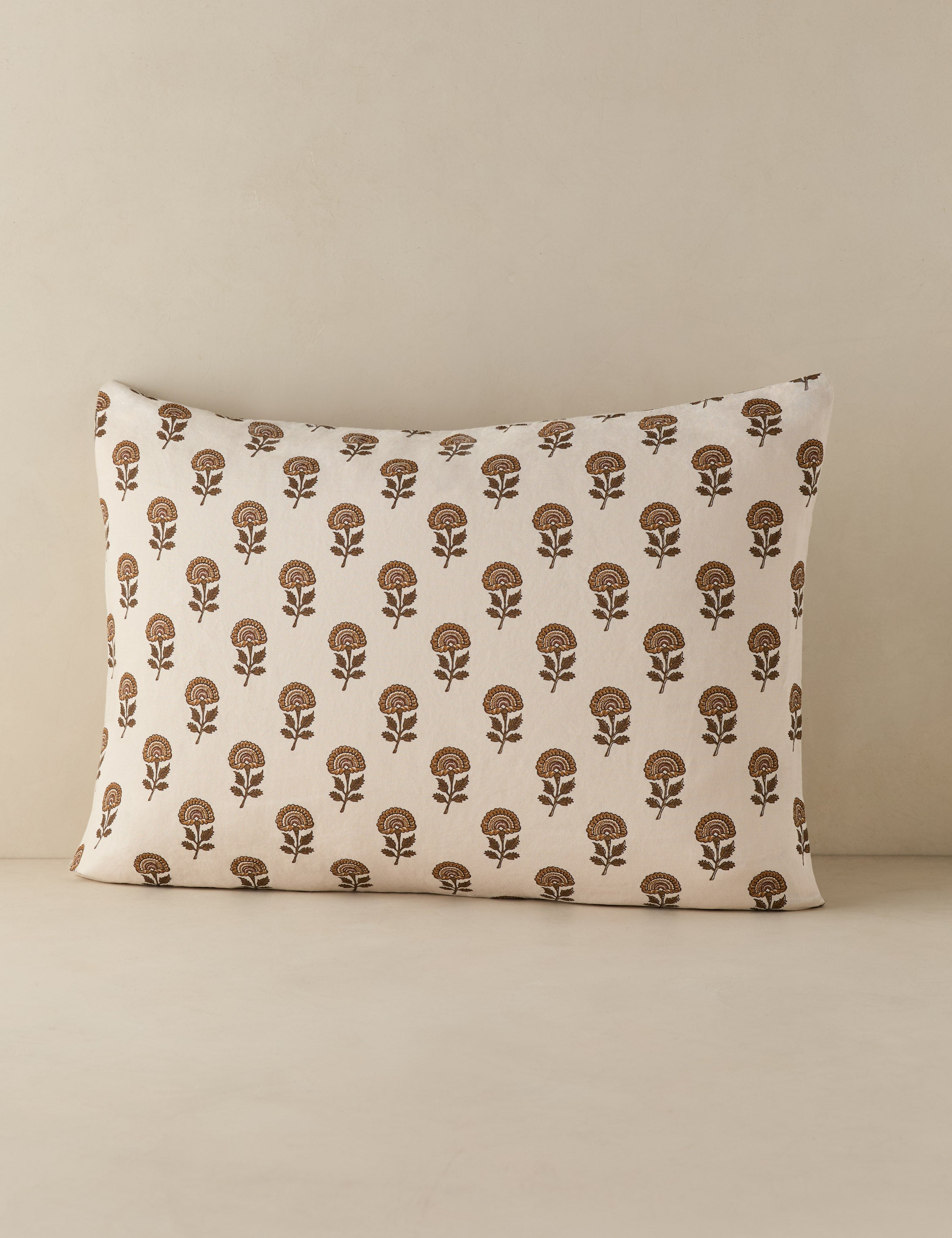 Lulu and Georgia Langford Linen Cotton Sham – Marigold