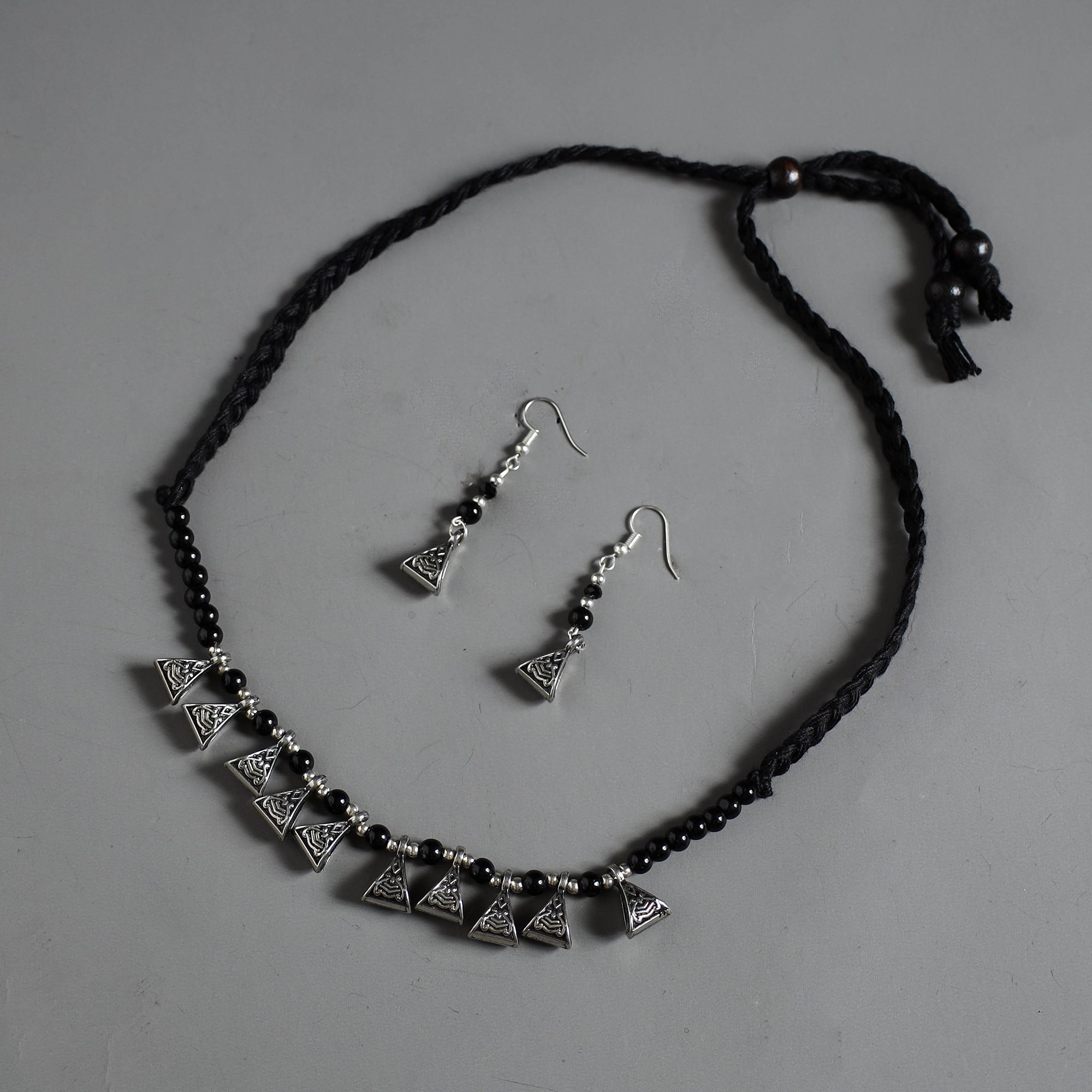 DIVINE GUIDANCE CREATIONS Tribal Handmade Metal Necklace Set 37 - view 2