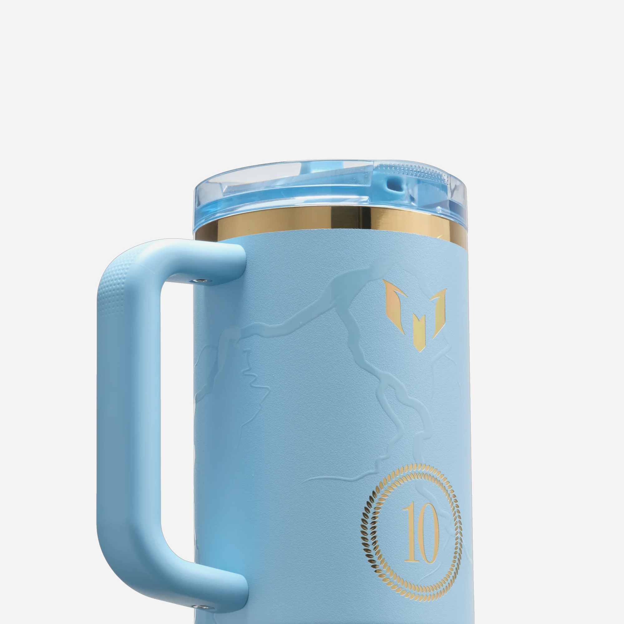 Messi x Stanley Quencher ProTour Flip Straw 40oz Tumbler Messi Striker Blue - view 3