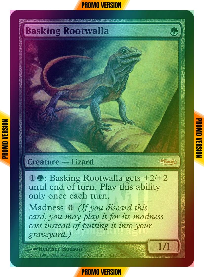 Basking Rootwalla [4] [Friday Night Magic 2007] [Foil]