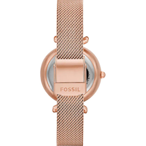 Fossil Carlie Mini White Mother-Of-Pearl Dial Men 28mm - view 2