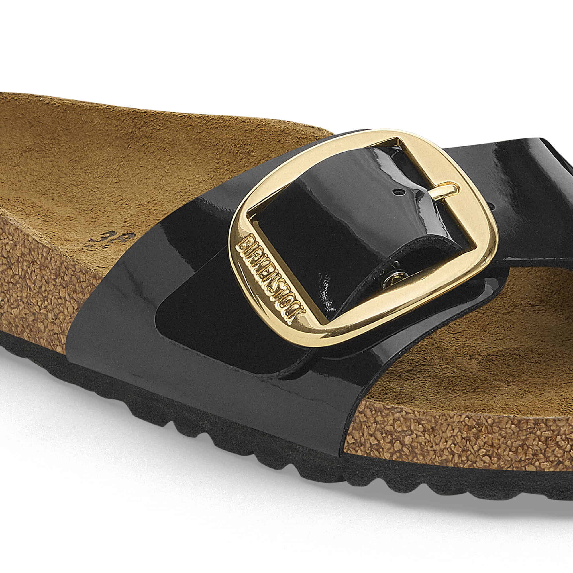 Birkenstock Madrid Big Buckle Birko-Flor Patent - view 5