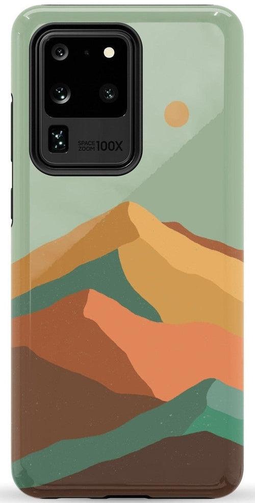 Casetry Endless Peaks | Colorblock Mountain Samsung Case - view 38
