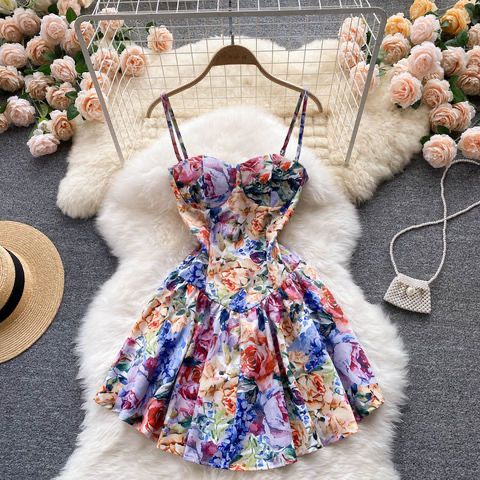 Alamode By Akanksha Diana Floral Dress - view 2