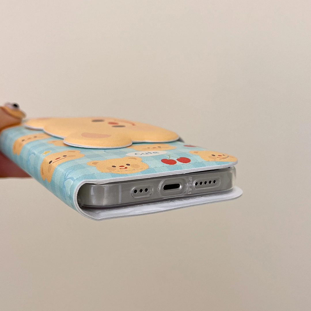 Peeperly Adorable Butter Bear Folding Case – No Color - view 10