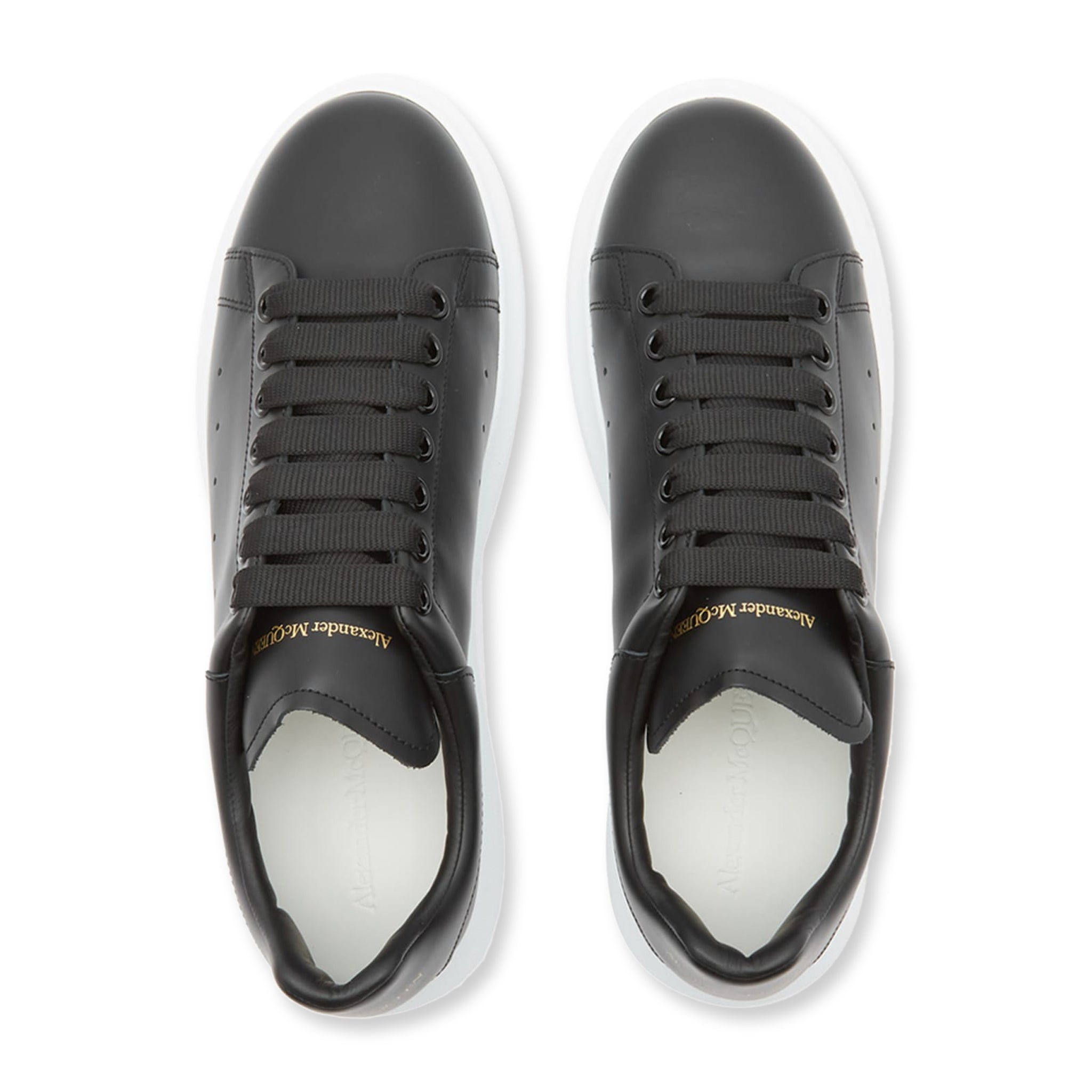 Alexander Mcqueen Raised Sole Black Sneaker - view 3