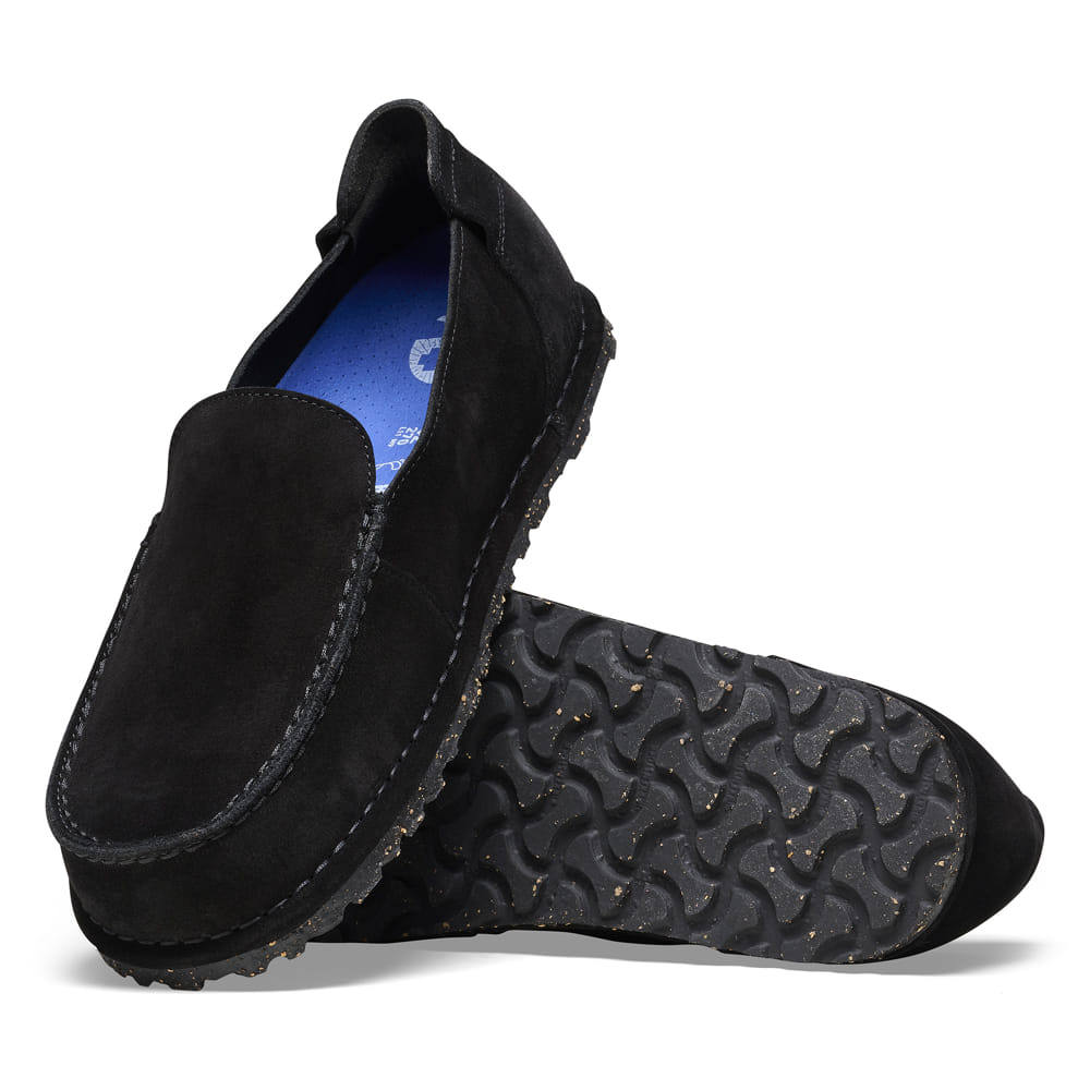 Birkenstock Utti Suede Leather – Black Black/Black