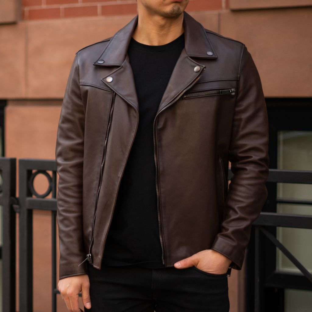 S motorcycle jacket – Thursday Boots - Seconds - Men's Jackets [S] Motorcycle Jacket | Old English