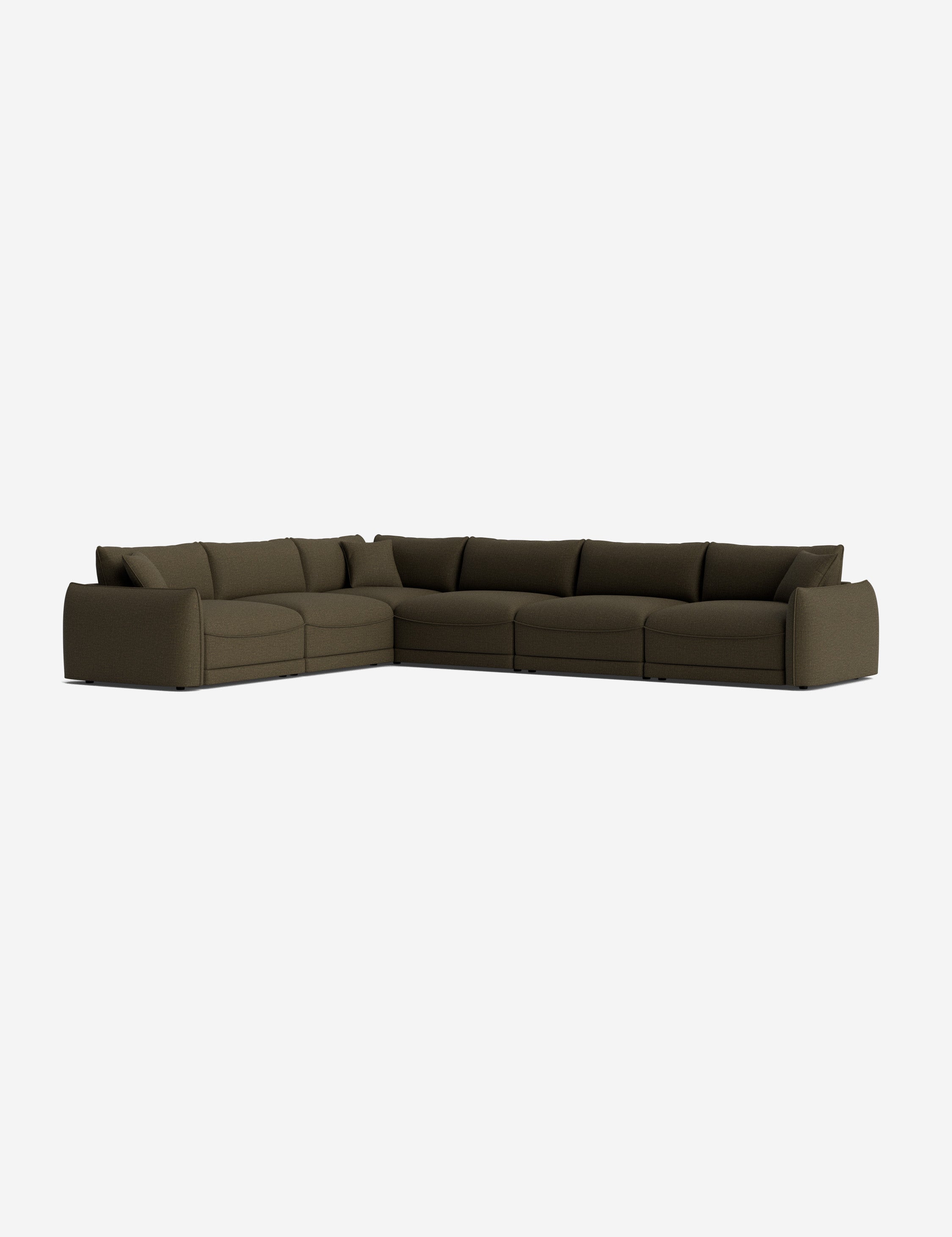 Lulu and Georgia Balmer Modular Corner Sectional Sofa - view 22