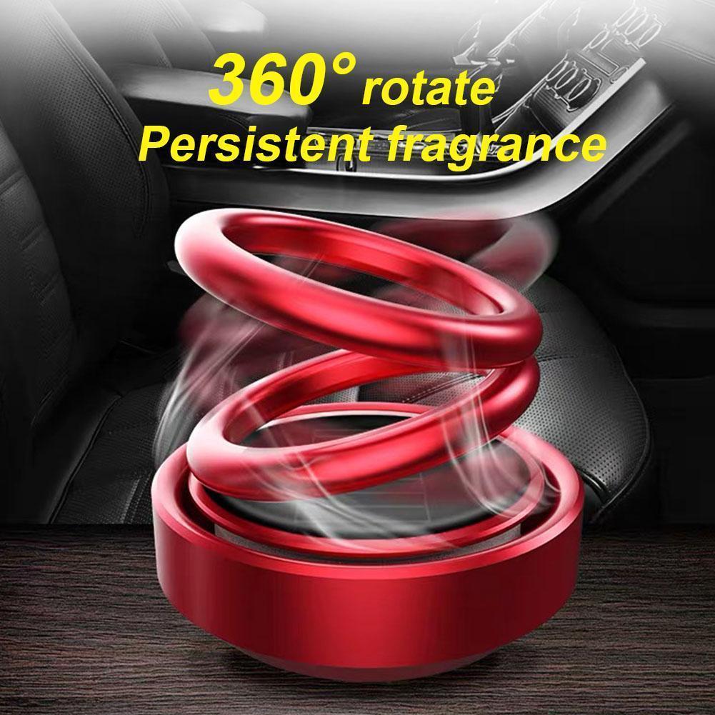 MIllion Cases Double Ring Auto Rotating Car Air Freshener - view 12