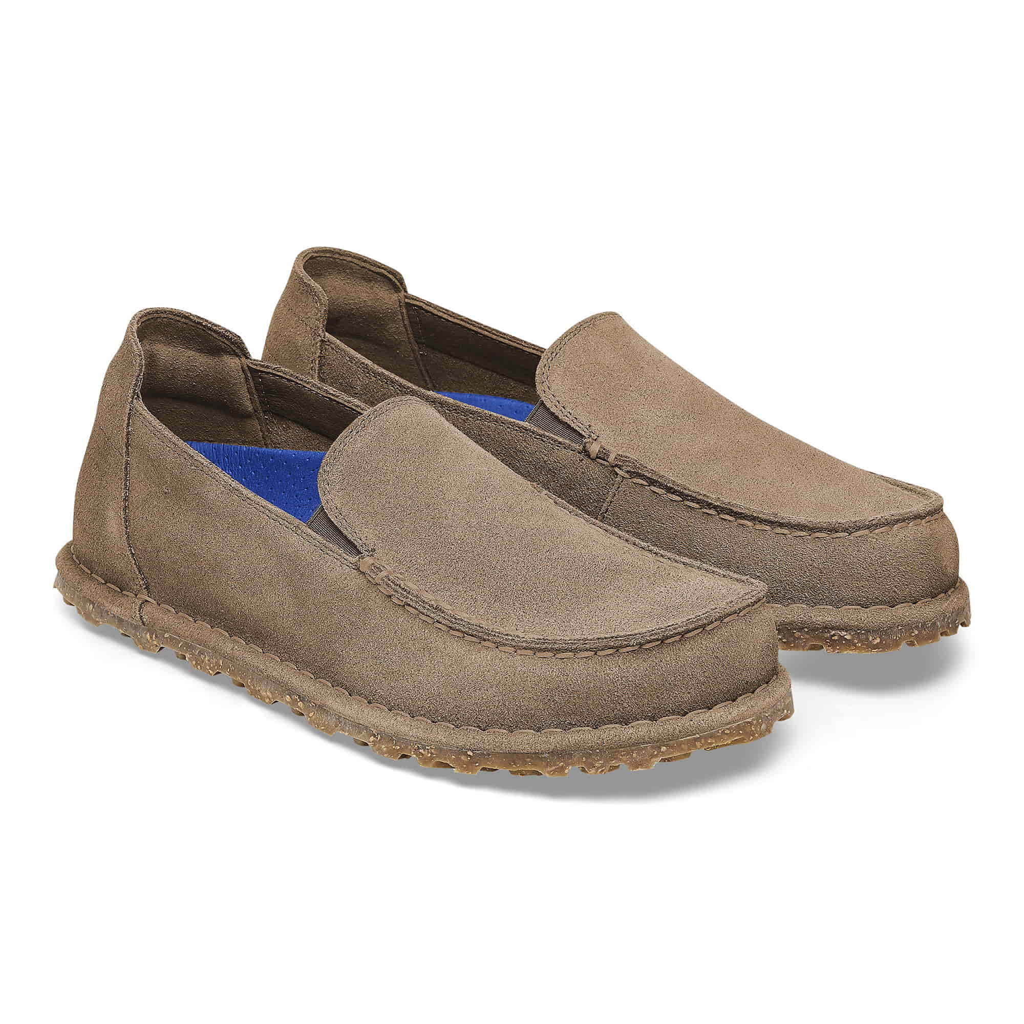 Birkenstock Utti Suede Leather – Brown Brown/Gray Taupe - view 2
