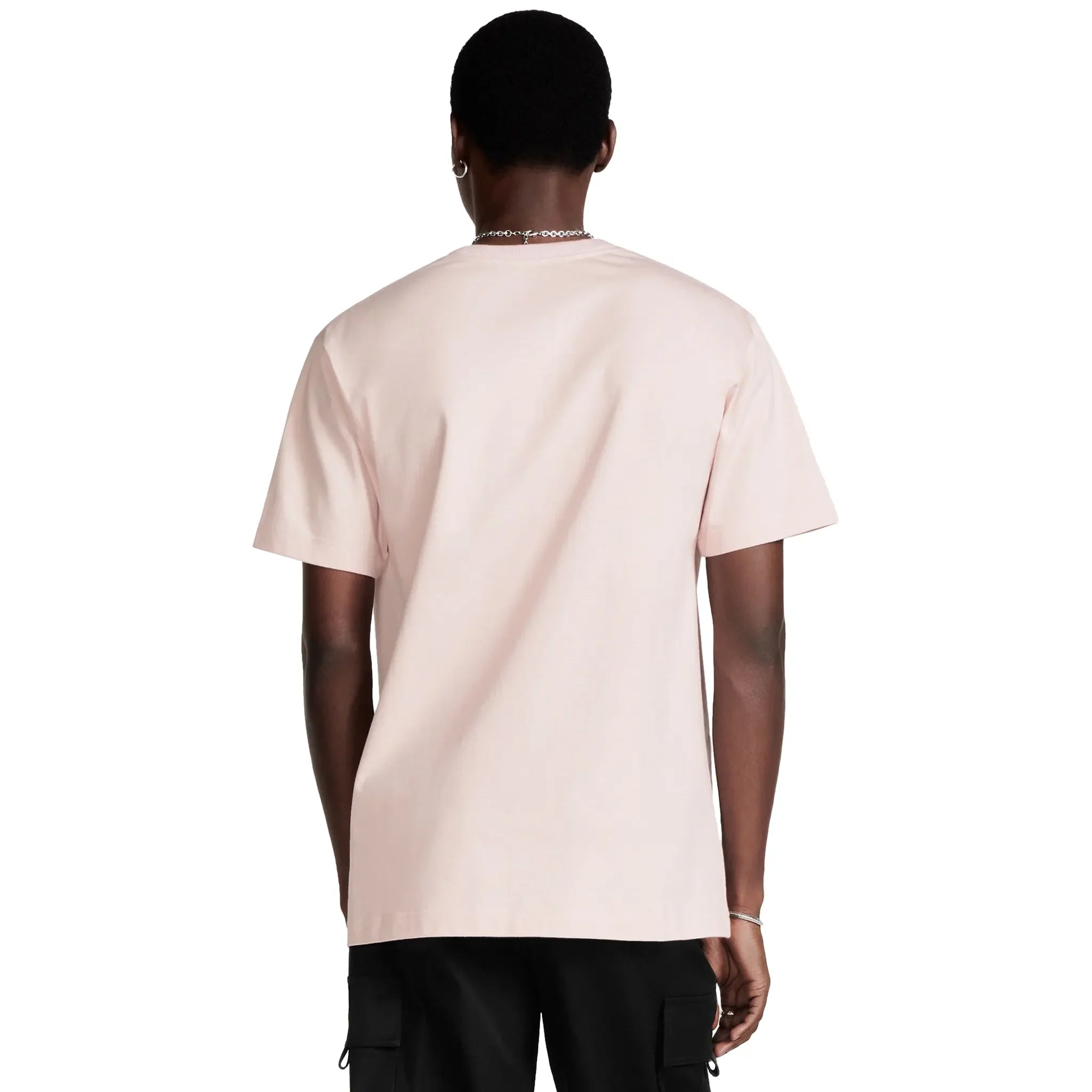 Dior CD Icon Relaxed Fit Cotton Pink T Shirt - view 2
