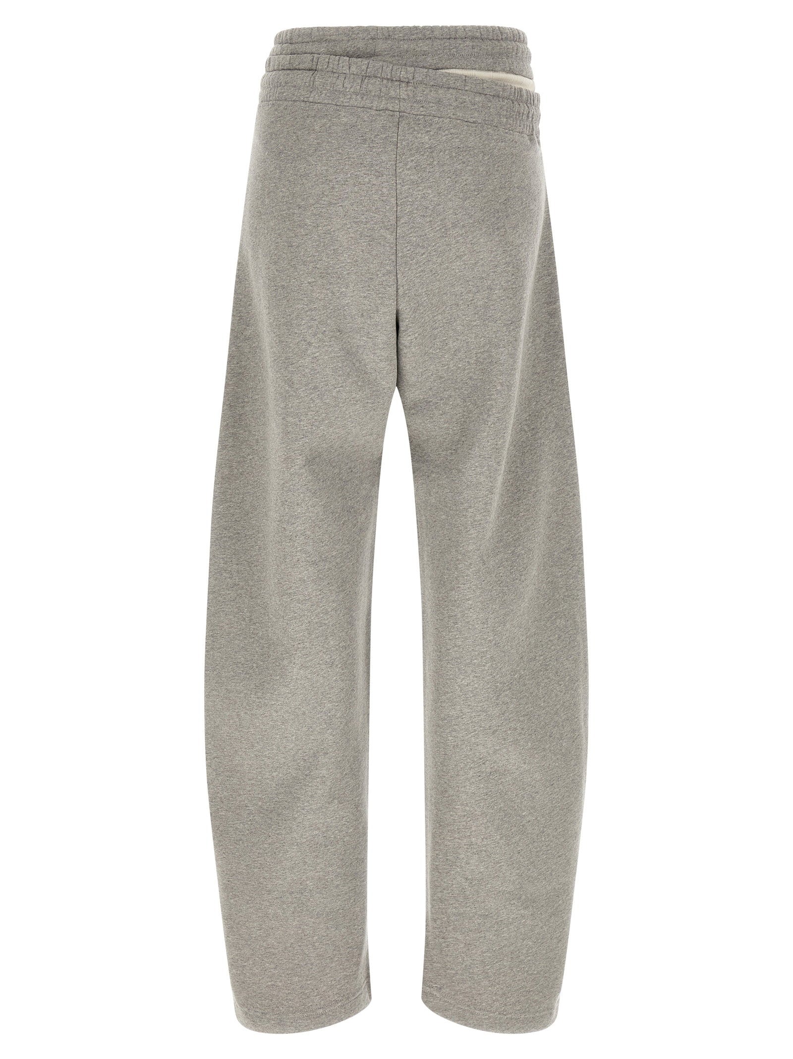 The Attico Asymmetrical Double Waist Trousers - view 2
