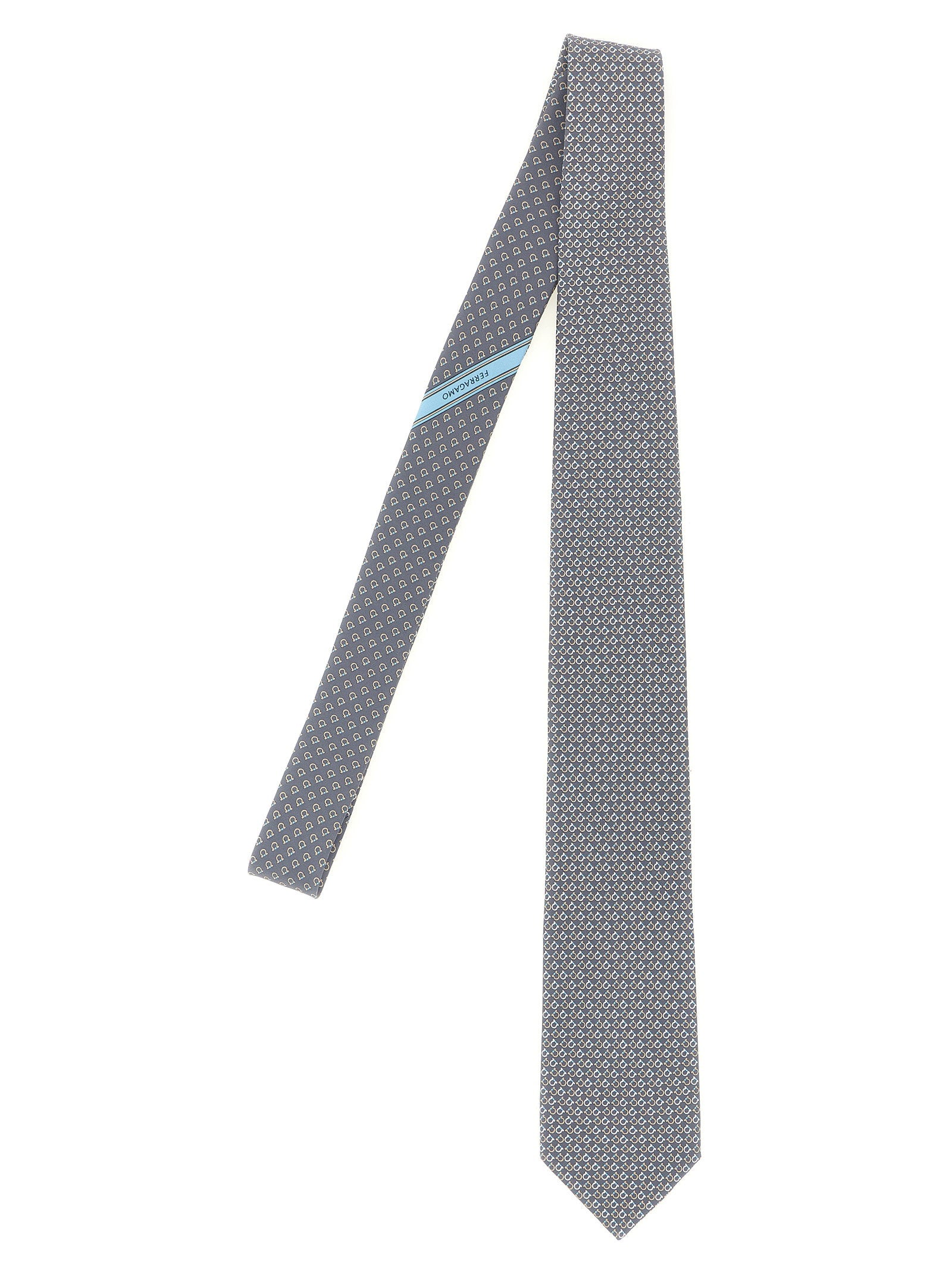 Ferragamo Chicca Tie – 100% silk