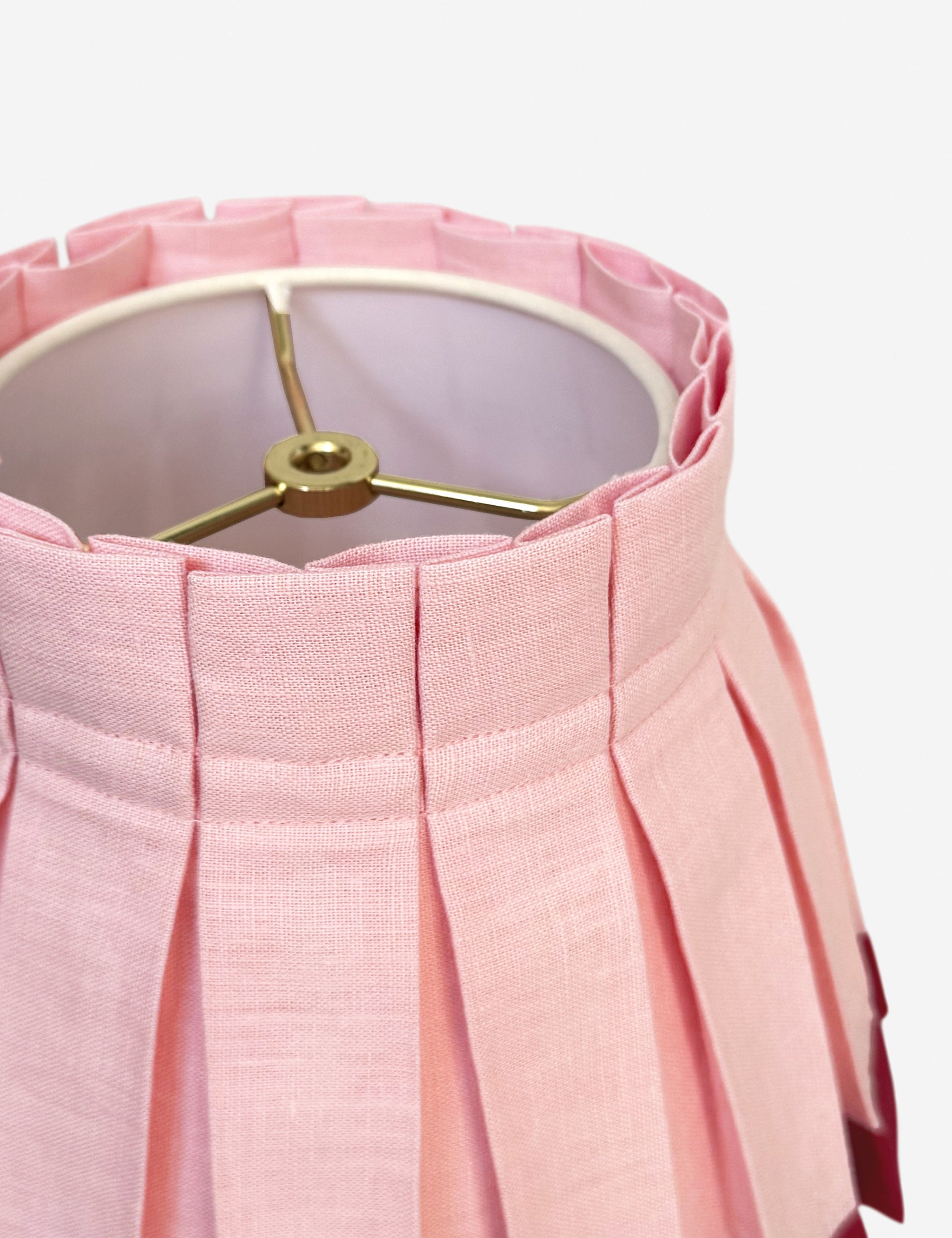 Lulu and Georgia Color Block Classic Box Pleat Lampshade by Cielle Home - view 20