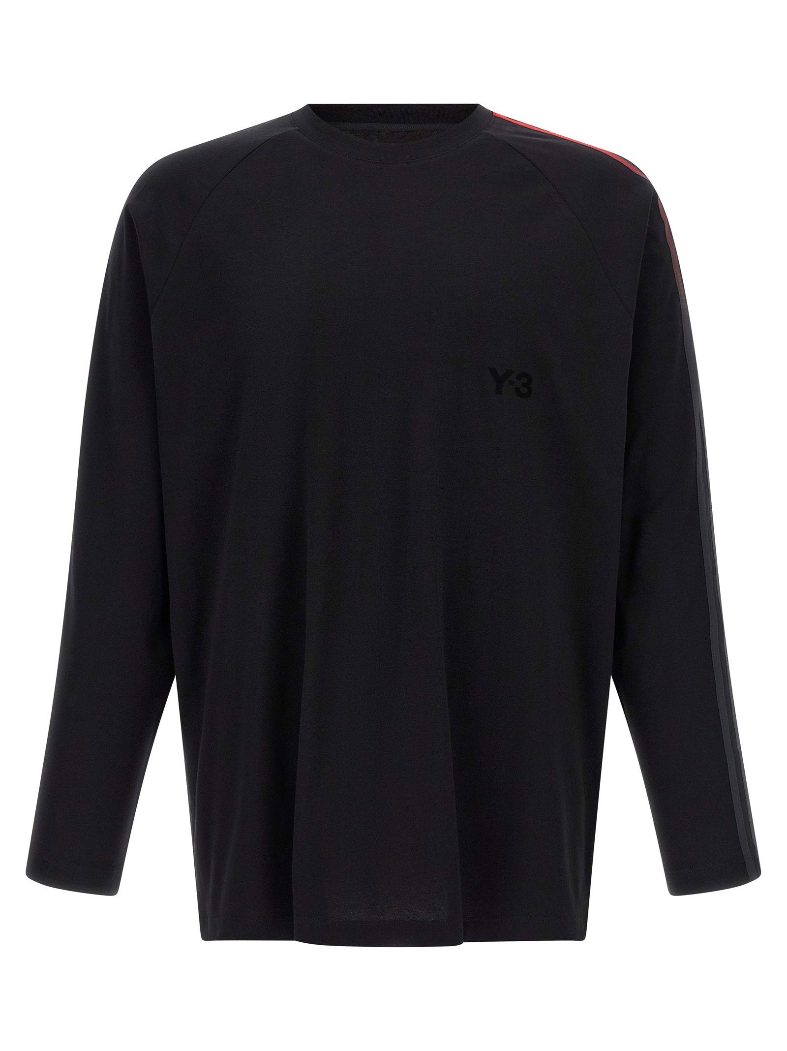 Y-3 Oversized Gradient Stripes T-shirt – 100% cotton