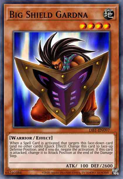 Yu-Gi-Oh! Big Shield Gardna - BP02-EN032 - Mosaic Rare - Unlimited