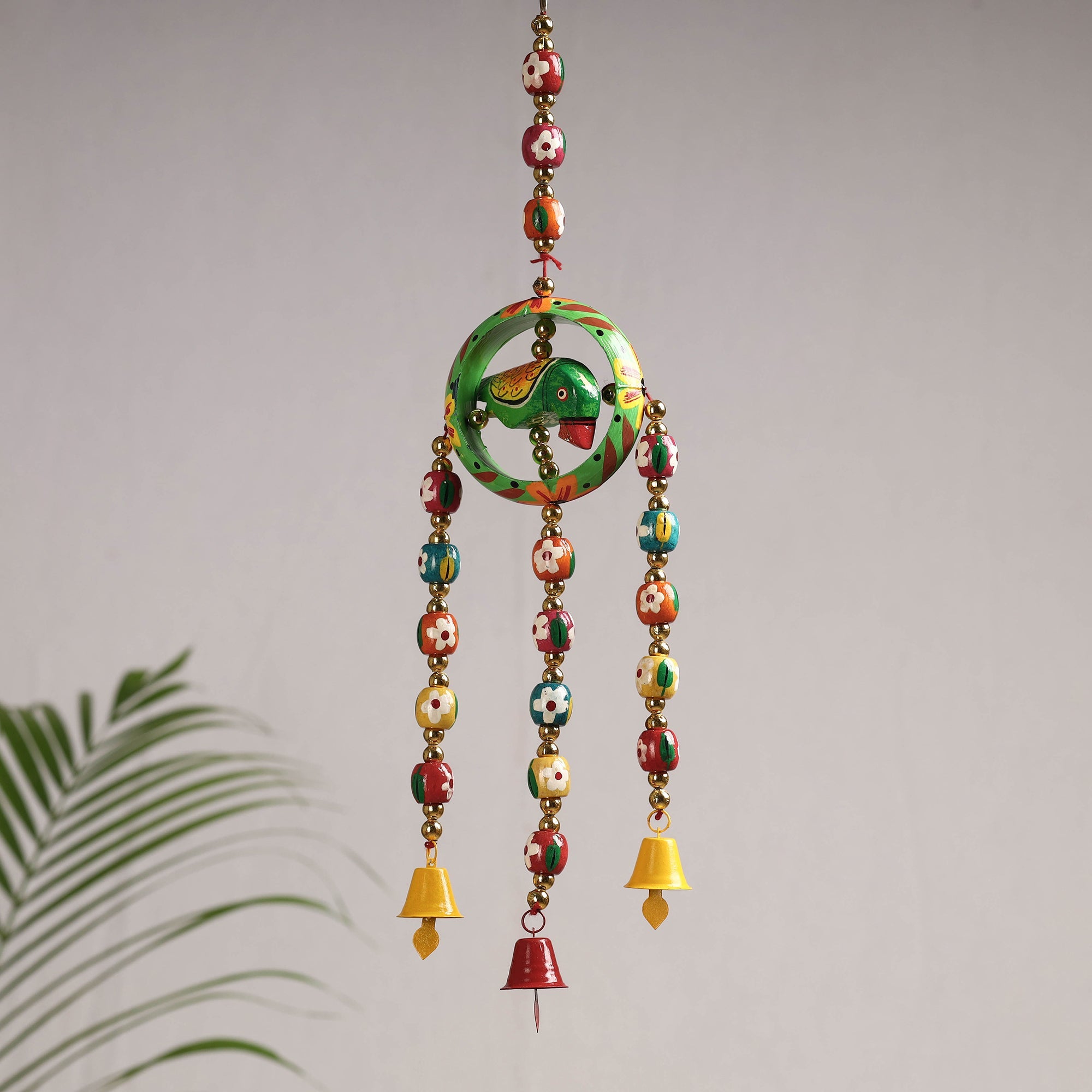 DEVENDRA SINGH Banaras Handpainted Wooden & Beadwork Decorative Hanging