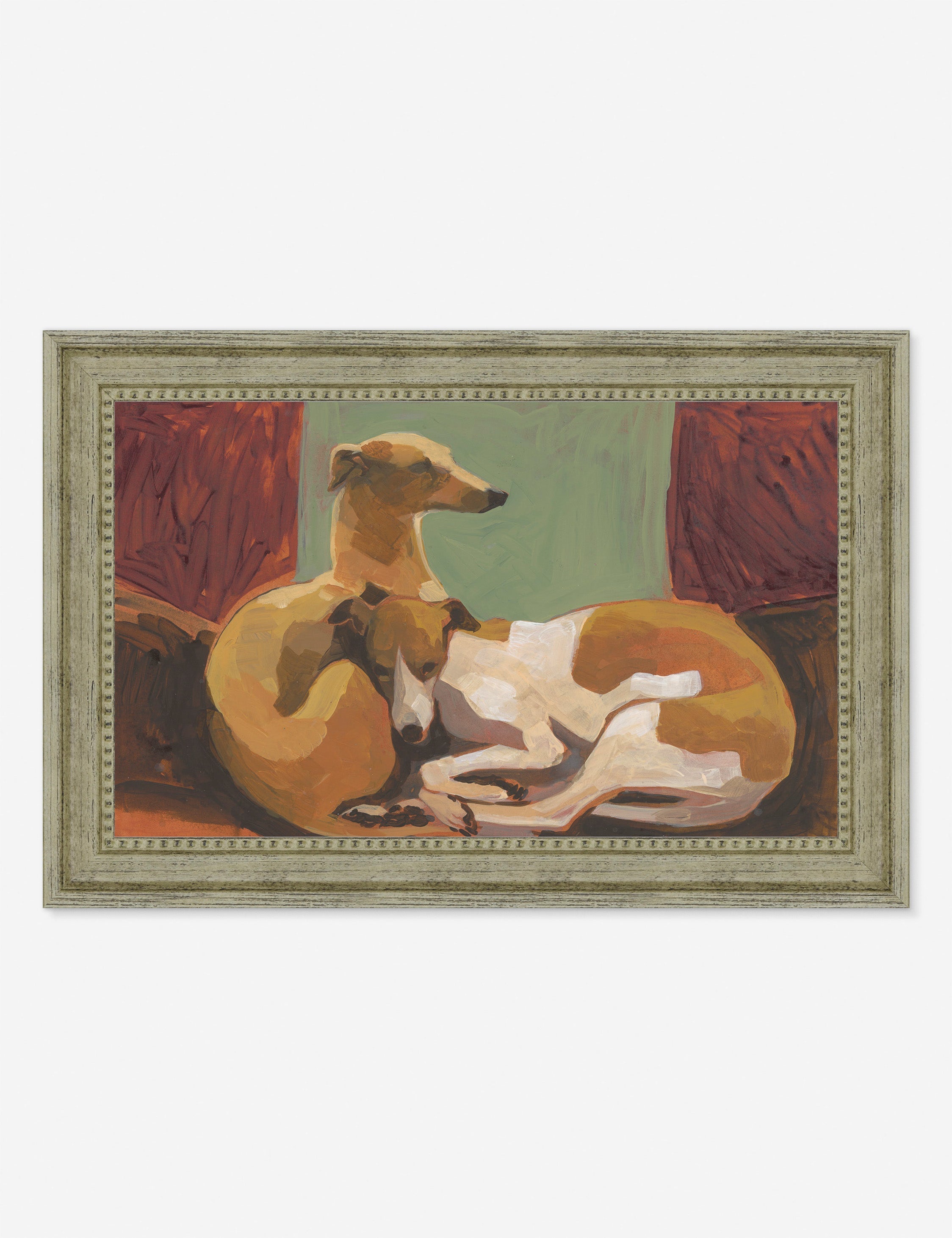 Lulu and Georgia Guinefort I Wall Art by Kathy Mann