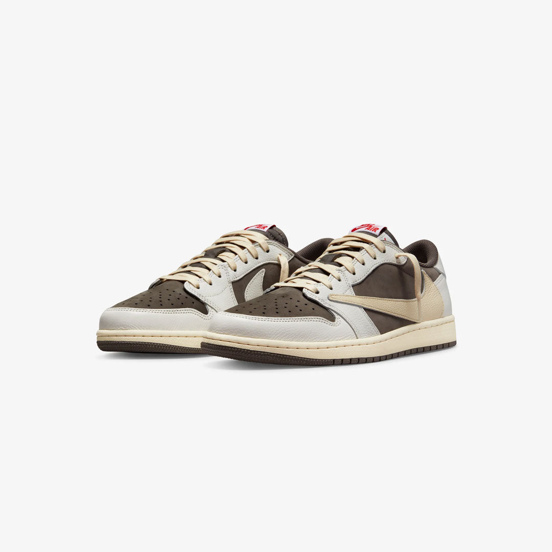 Cop Underdog Air Jordan 1 Low Travis Scott Reverse Mocha - view 2