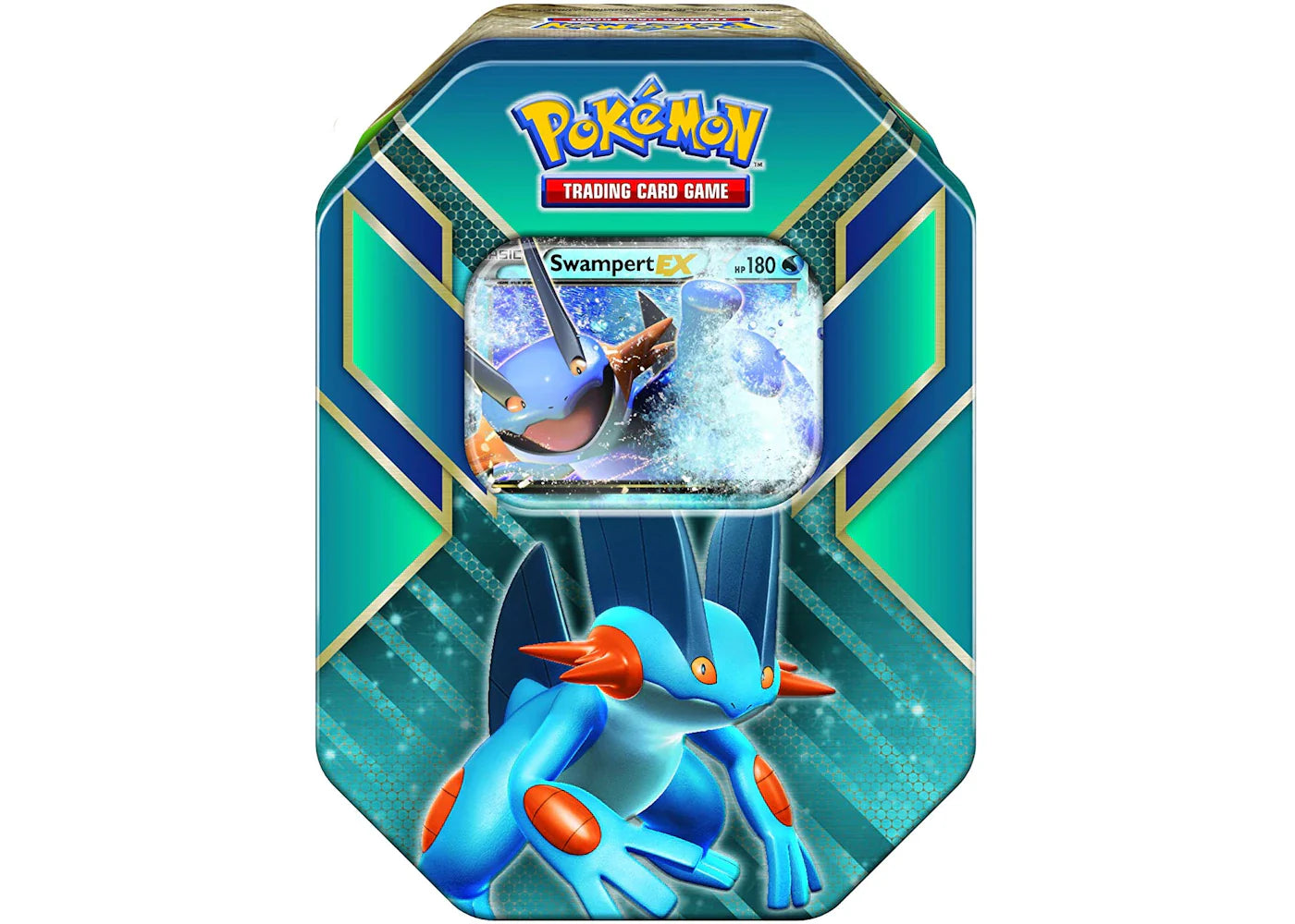Pokémon 2015 Pokemon TCG Hoenn Power Tin Swampert EX