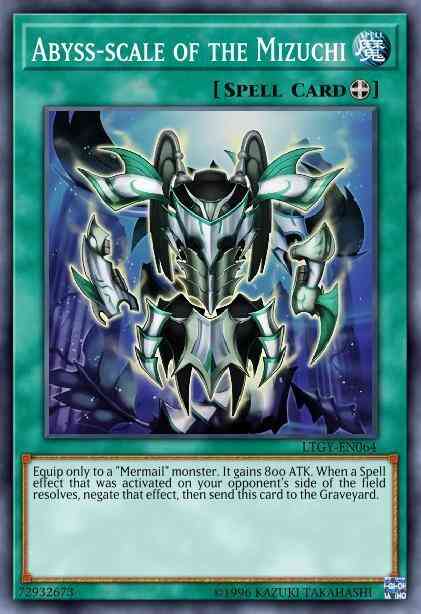 Abyss-scale mizuchi – Yu-Gi-Oh! Abyss-scale of the Mizuchi - LTGY-EN064 - Common - Unlimited