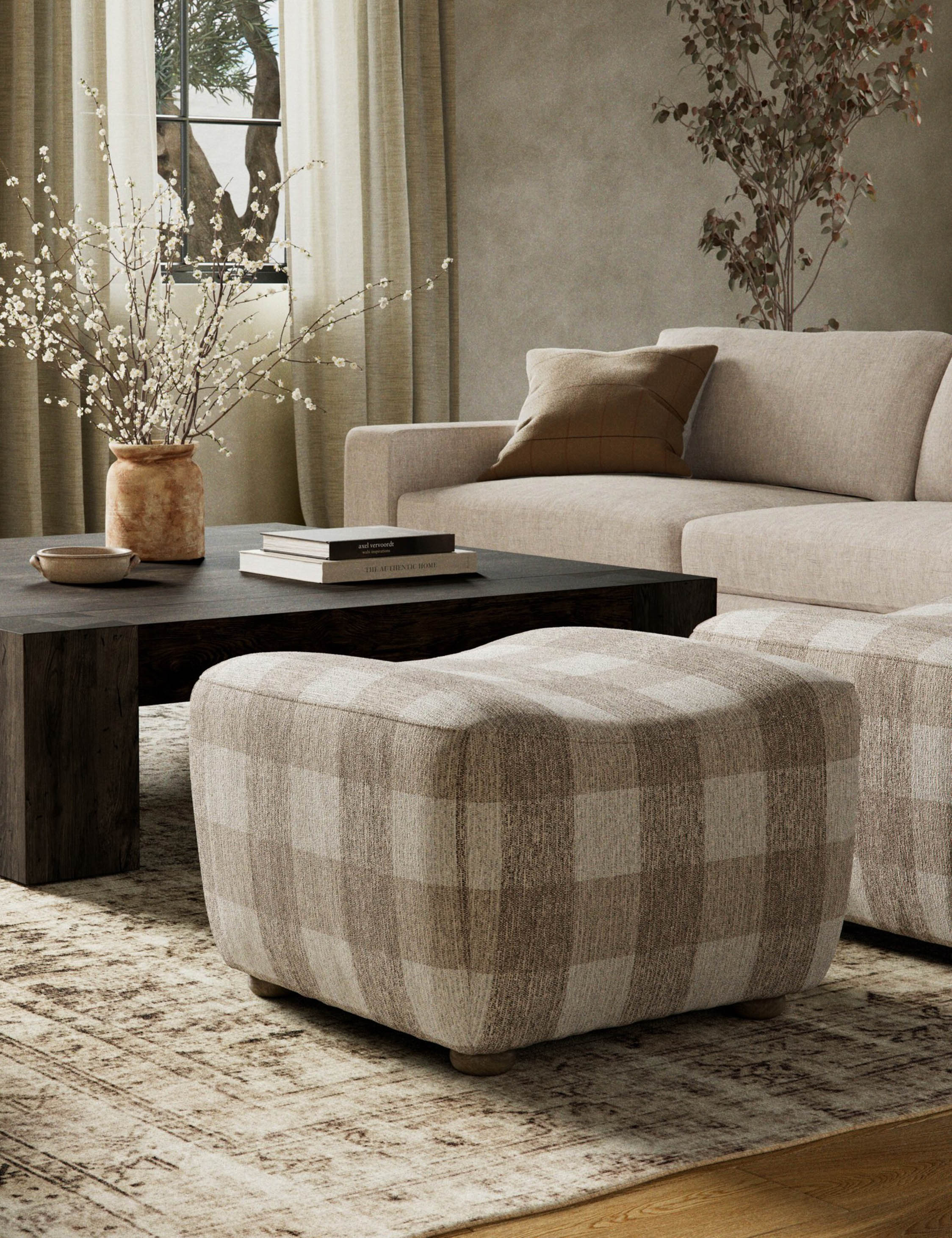 Lulu and Georgia Kylo Ottoman by Amber Lewis x Four Hands - view 12