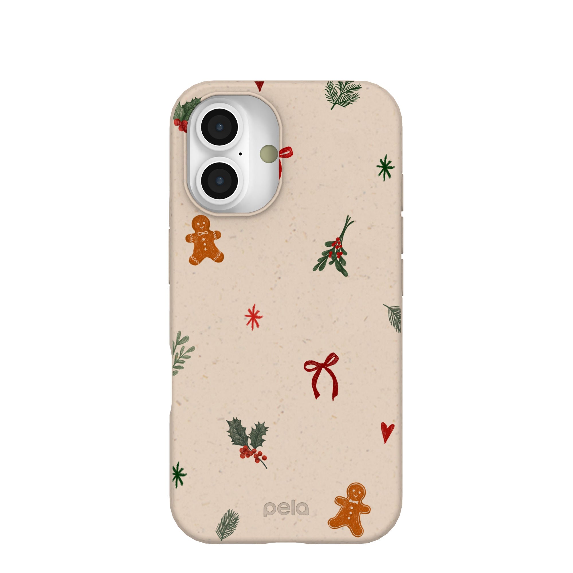 Pela Case Seashell Be Merry iPhone 16 Case