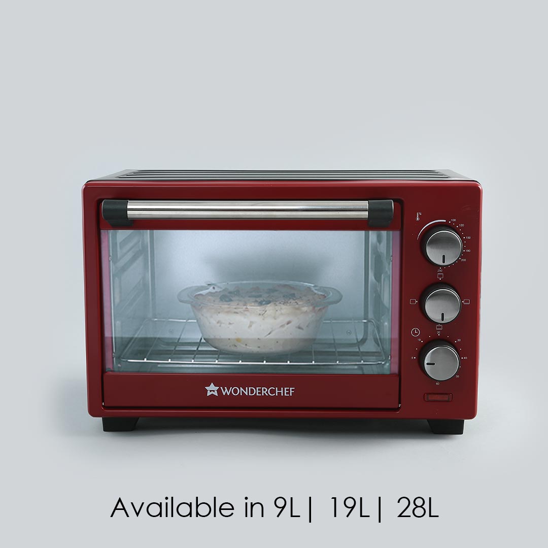 Wonderchef Renewed Oven Toaster Griller (OTG) Crimson Edge - 19 Litres Auto-shut Off - view 9