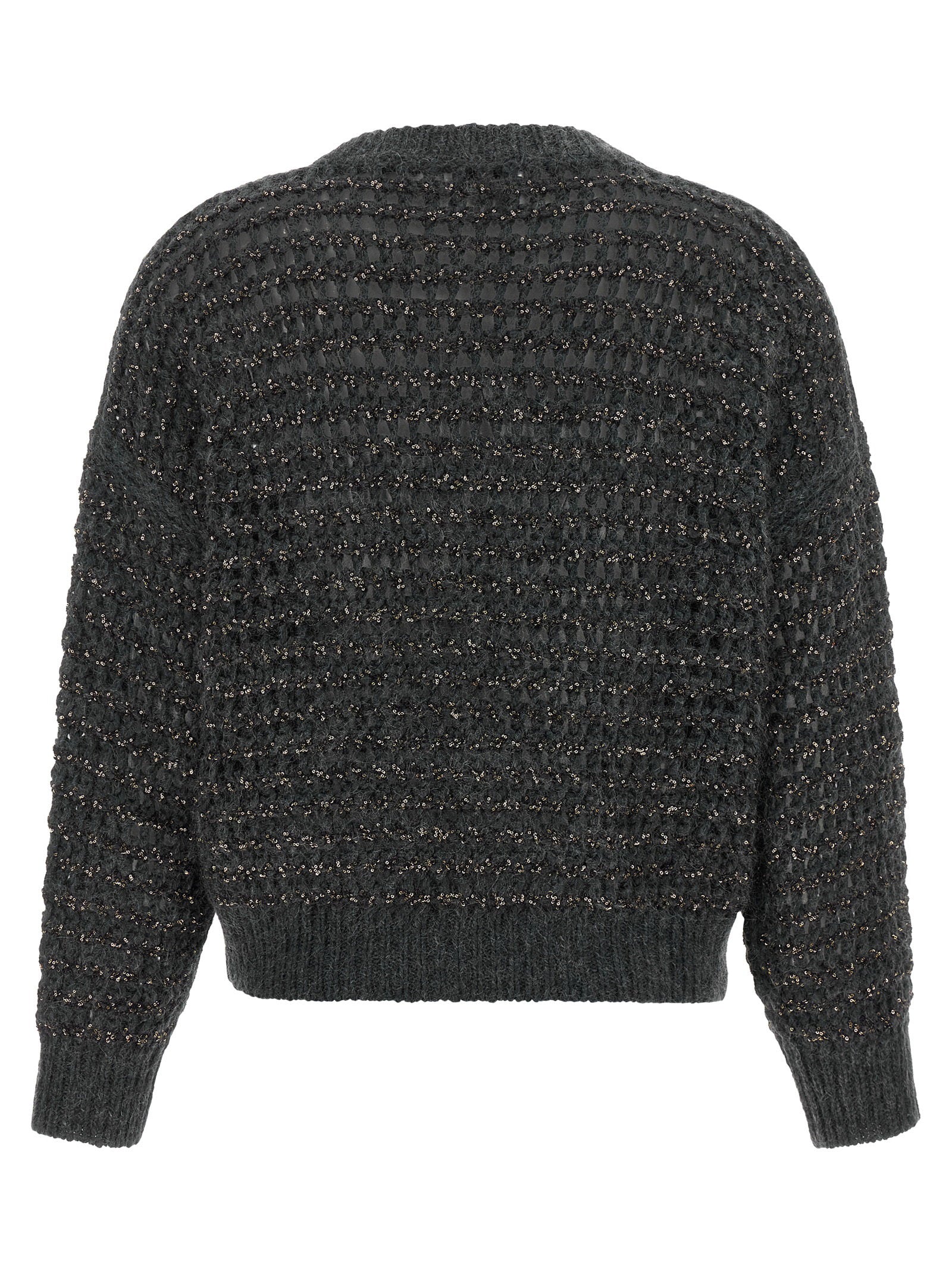 Brunello Cucinelli Dazzling Braids Sweater - view 2