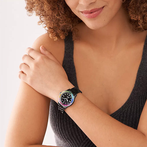 Fossil FB-01 Black Dial Women 37mm CE1130 - view 2