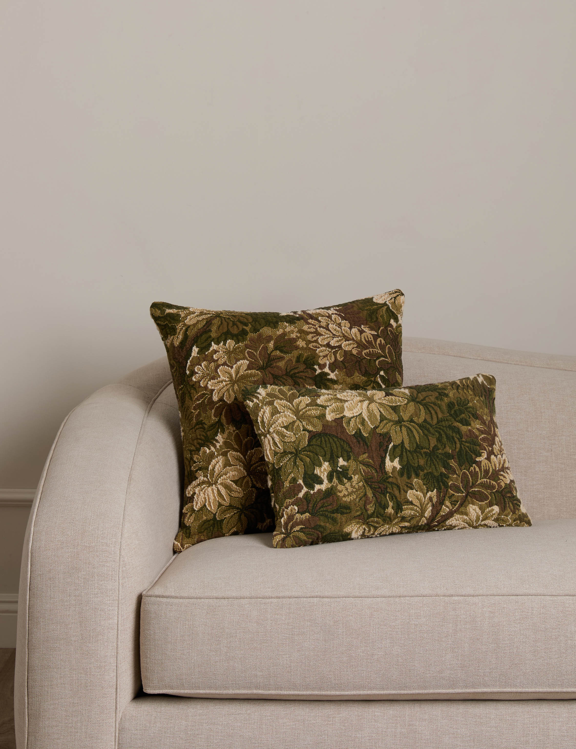 Lulu and Georgia Ridge Edge Pillow by Scalamandre - view 2