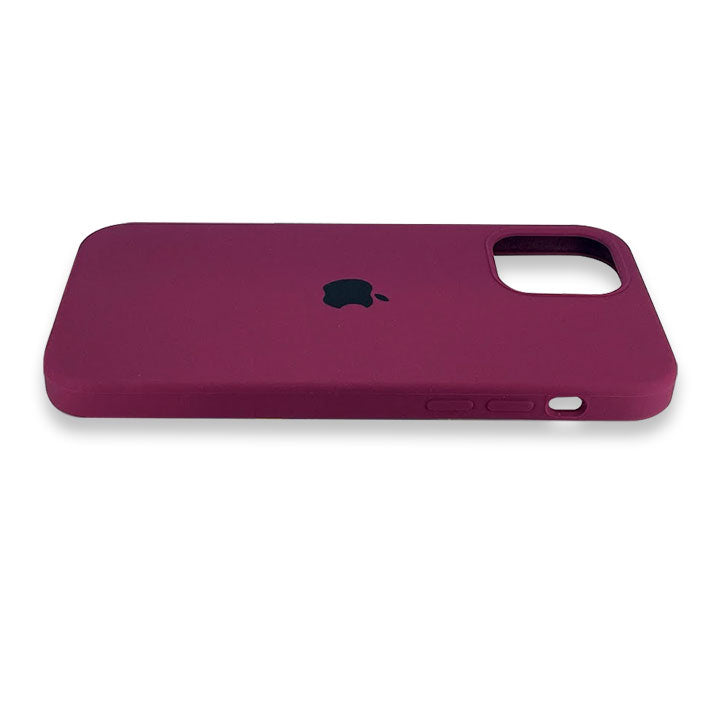 KShop iPhone 13 Mini Silicone Cover - Plum - view 3