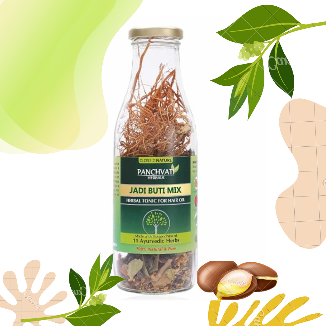Roposo Clout Jadi Buti Mix Ayurvedic Herbal Hair Oil - view 3