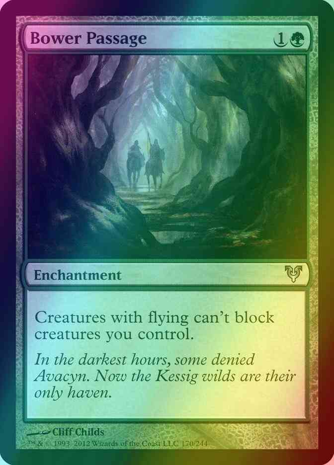 Bower passage 170 – Magic Bower Passage [170] [Avacyn Restored] [Foil]