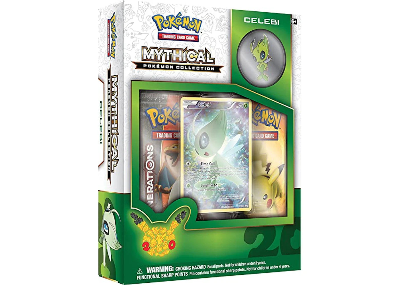Pokémon 2016 Pokemon TCG Mythical Pokemon Collection Celebi