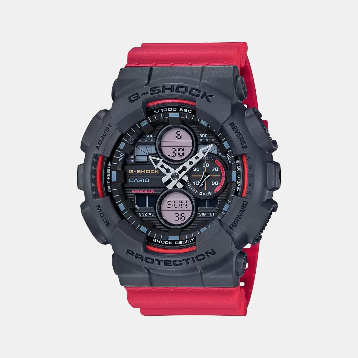 Casio G-Shock Men Quartz Black Dial Analog-Digital Resin Watch G978