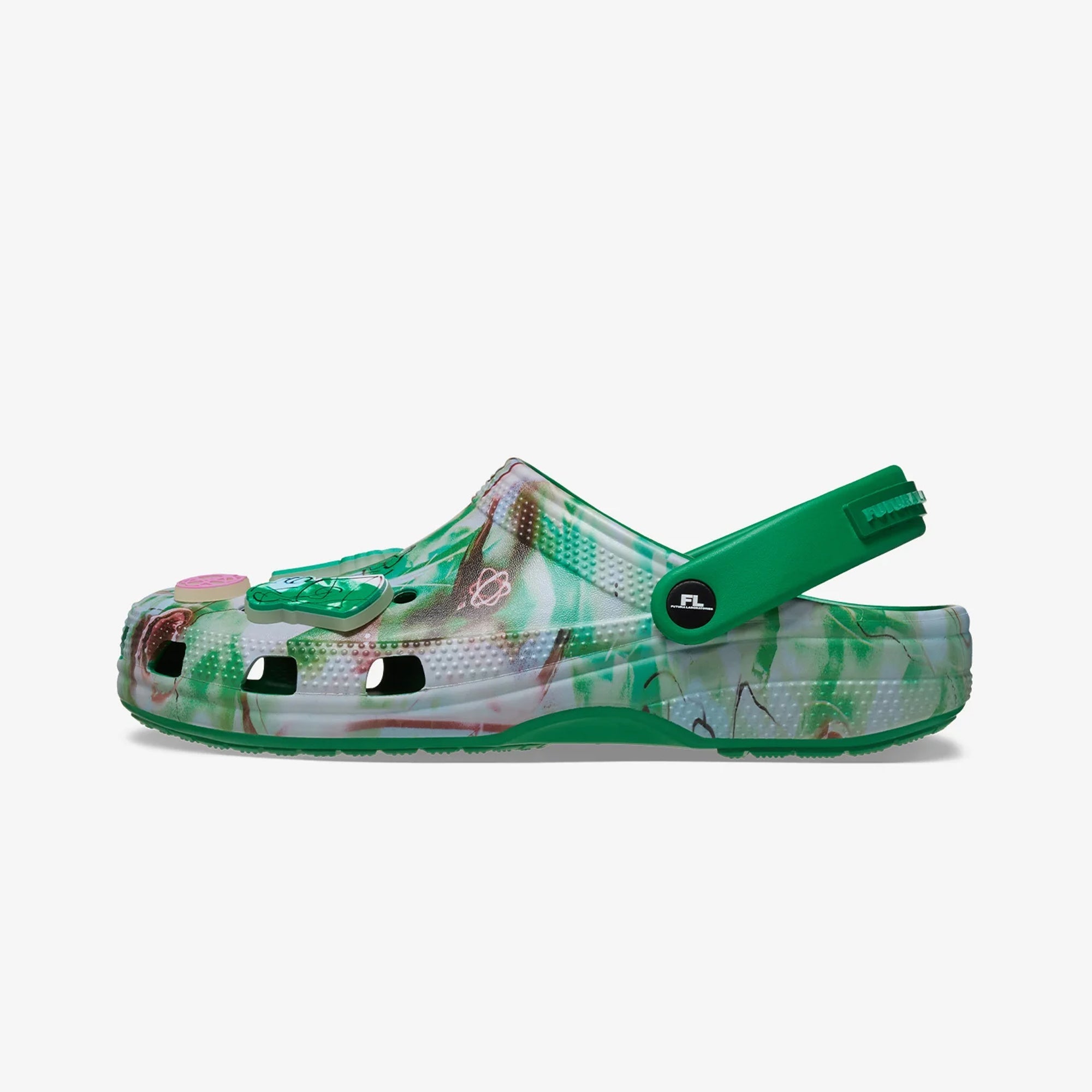 Crocs | FUTURA LAB X CROCS CLASSIC RO CLOG { GREEN IVY - view 2