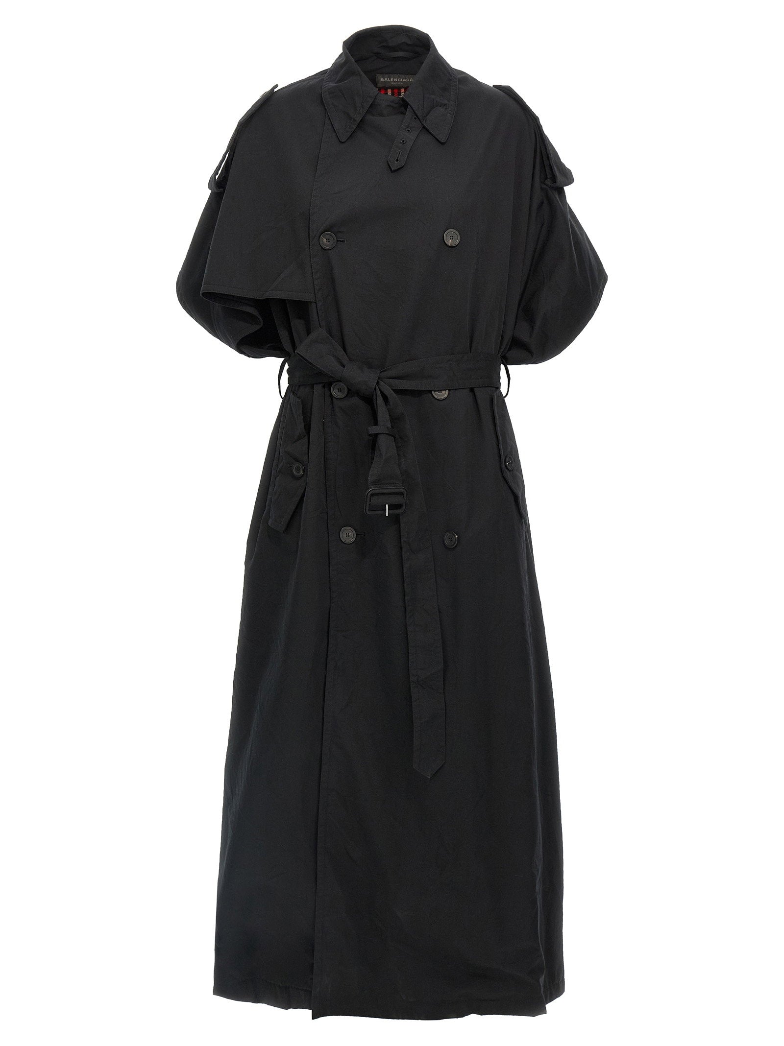 Balenciaga Stole Trench Coat – 100% cotton