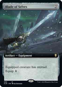 Magic Blade of Selves [596] [Extended Art] [Commander Legends: Battle for Baldur's Gate] [Non-Foil]
