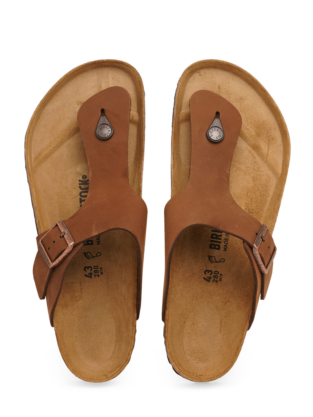 Birkenstock Ramses Nubuck Leather – Brown Brown/Cacao - view 2